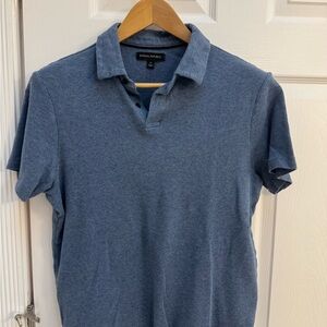 Banana Republic Denim Blue Knit Top